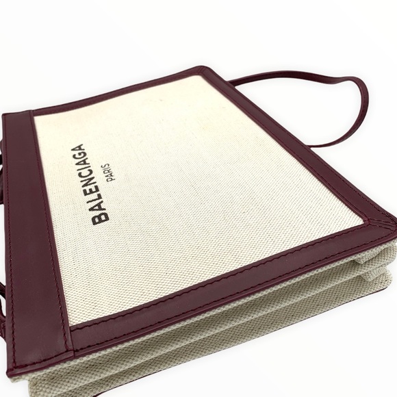 BALENCIAGA Cotton Canvas Pochette Crossbody - Picture 3 of 8